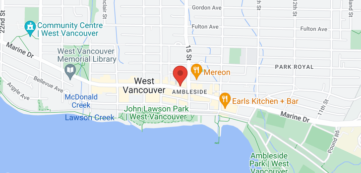 map of 206 128 Fairview Mall Dr